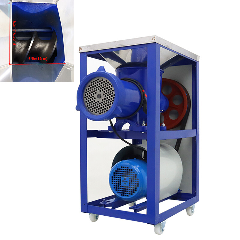 Crusher Fish Chicken Bones Feed Processer Meat Grinder 220V 5.4Hp