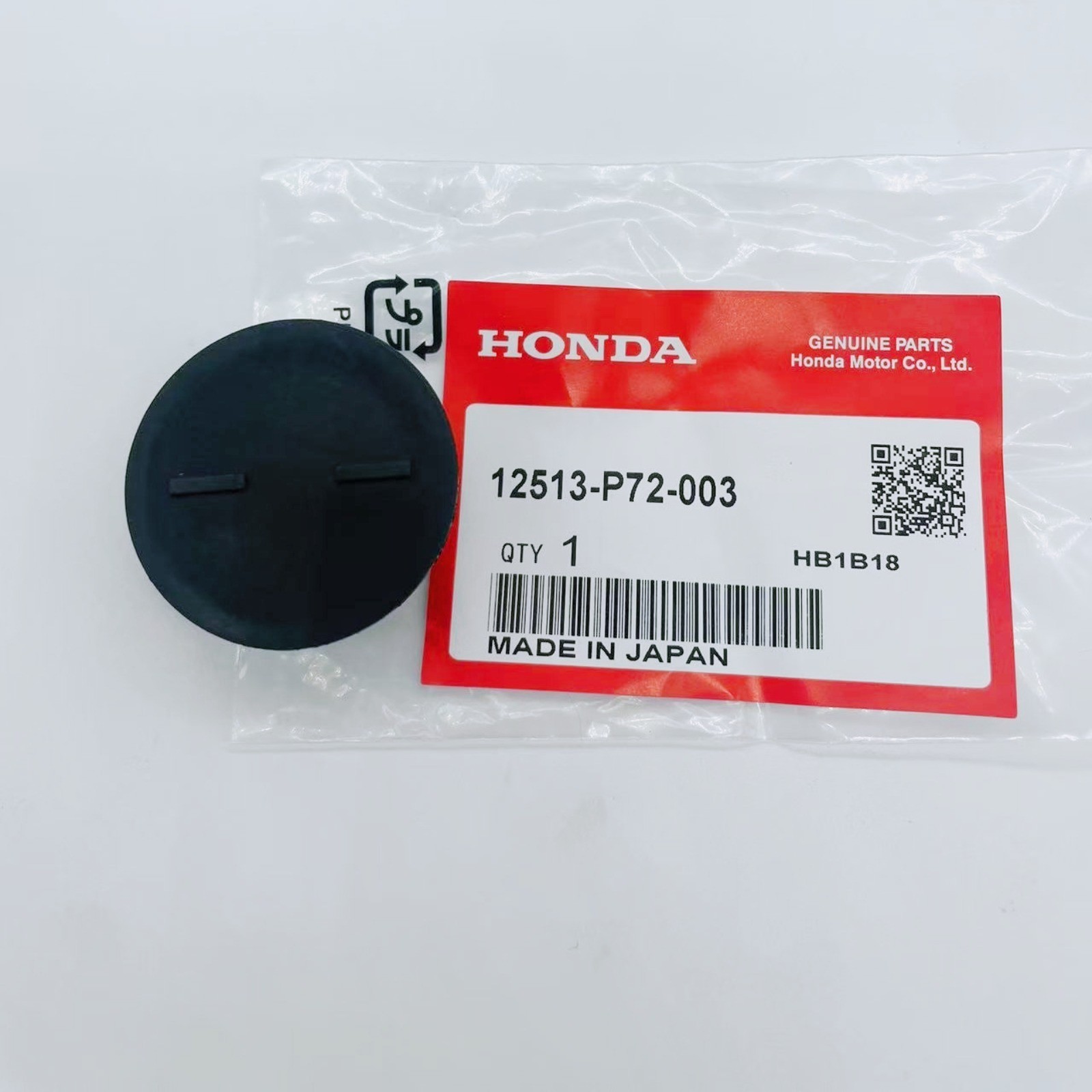 OEM Engine Cylinder Head Rear Cam Plug 12513-P72-003 for 03-22 Honda Civic Acura