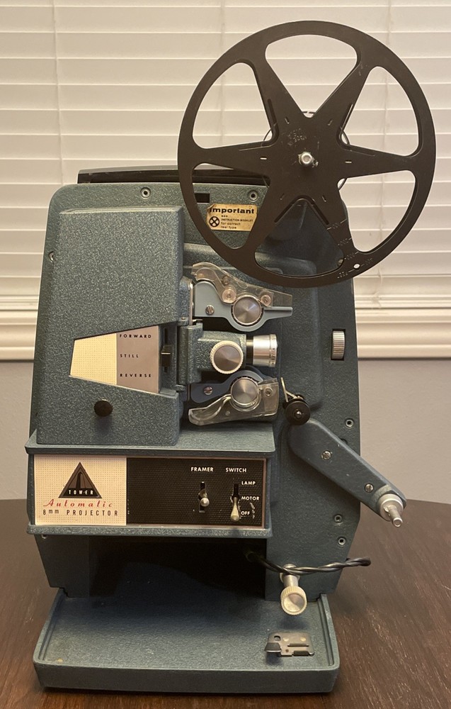 Sears Roebuck Tower Automatic 8mm Projector Vintage