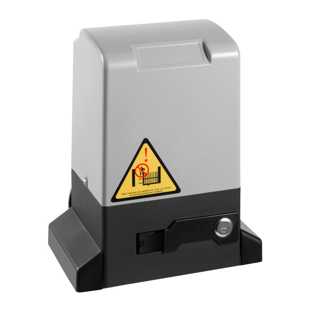 4400LBS Automatic Sliding Gate Opener Rack Driven with 2 Remotes & Complete Kit