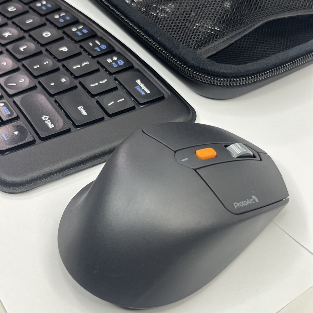 PROTOARC XKM03 FOLDABLE KEYBOARD AND MOUSE COMBO OPEN BOX