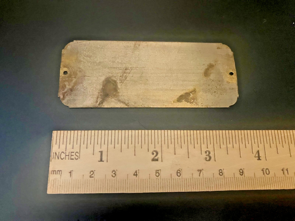EDISON PHONOGRAPH EDIPHONE ID TAG PARTS