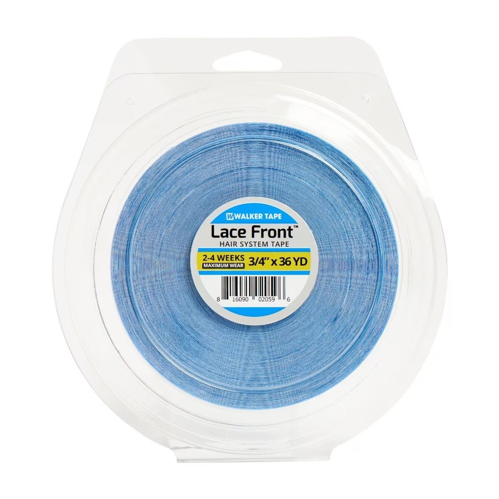 Walker Lace Front Support Tape (Blue Liner), Double Side Roll Tape