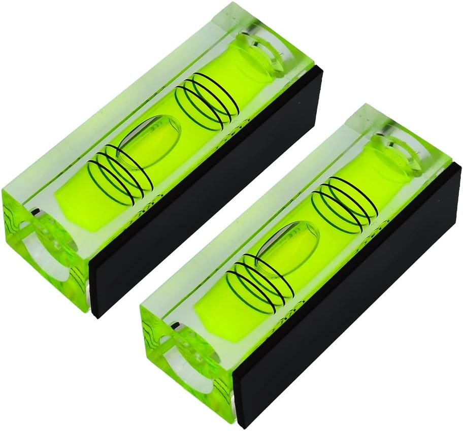 Mini Level Bubble Small Horizontal Bubble Three Line Horizontal Pearl Level M...