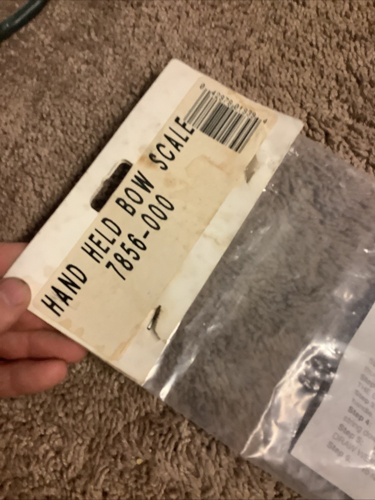 Bear Archery Handheld Bowscale, With Instructions And Packaging