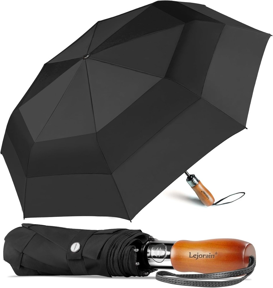 Large Compact Golf Umbrella Oversized Auto Open Close Folding Golf Umbrella
