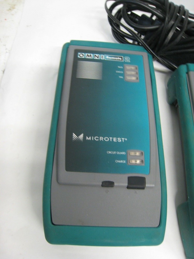 Fluke Networks Microtest OMNIScanner Cat6 Cat5e Digital Cable Analyzer