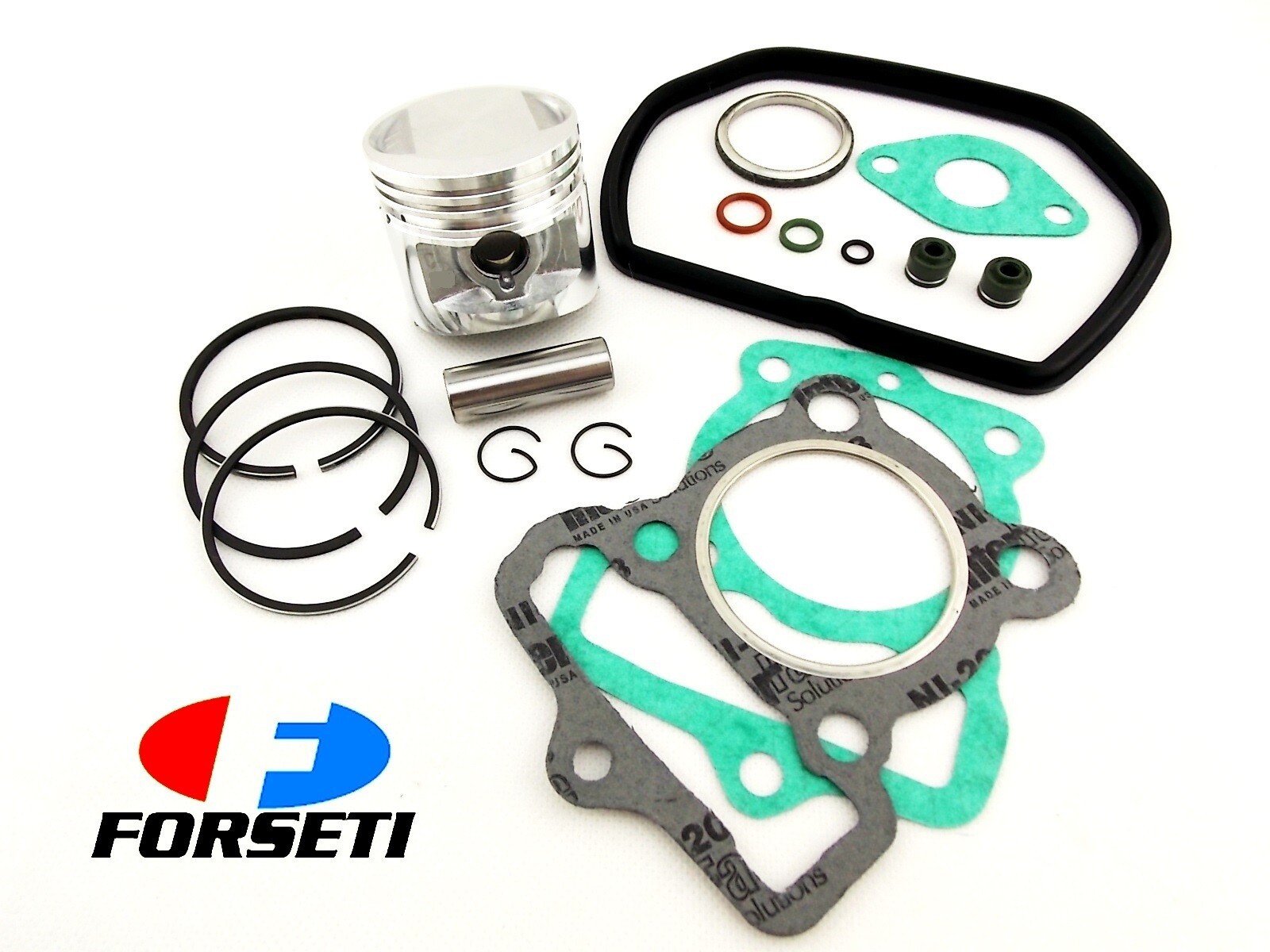 HONDA XR80 79-03 STD FORSETI TOP END KIT 47.50mm PISTON RINGS GASKET KIT