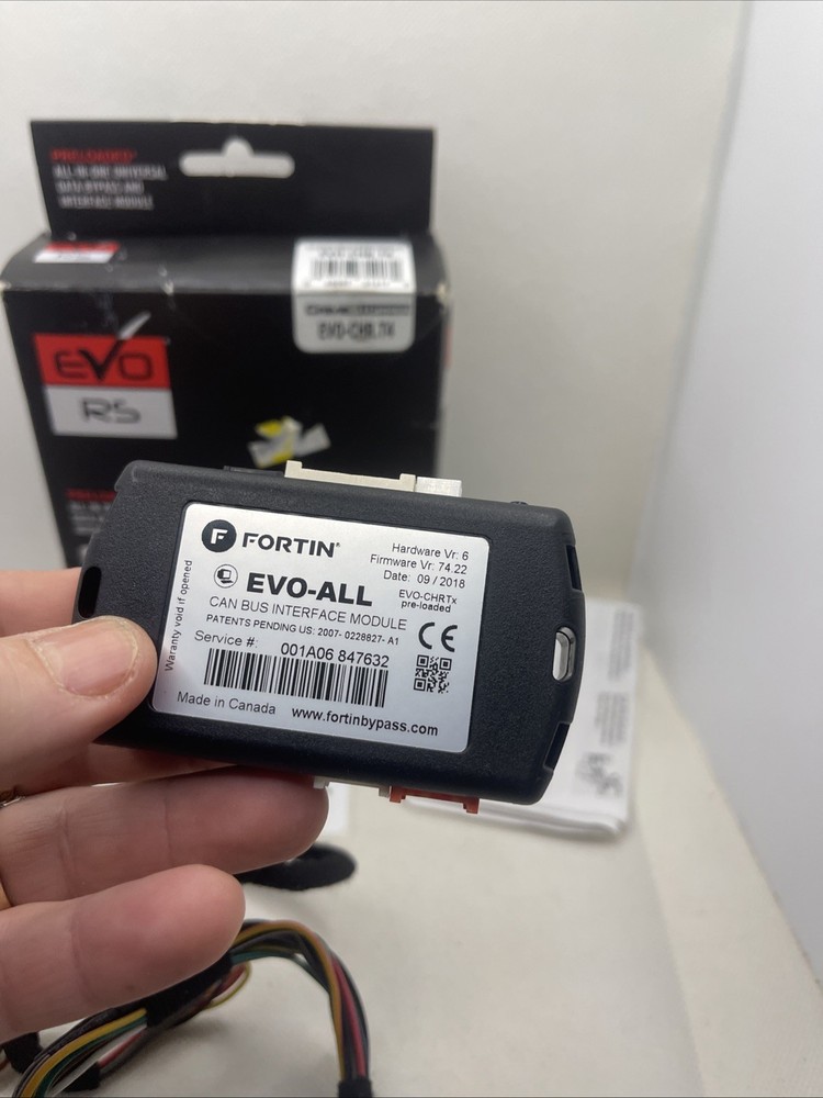 Fortin EVO-CHRT4 Bypass Module Combo EVO-All CHR.T4