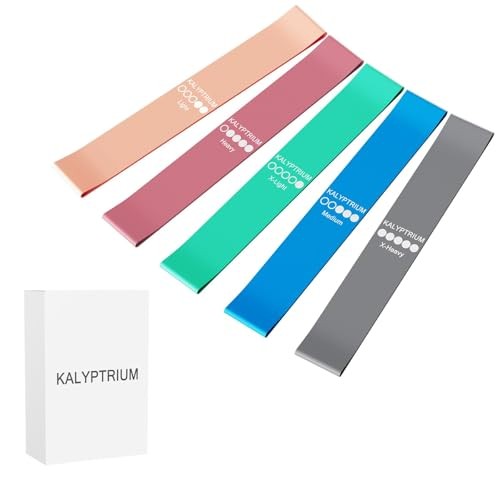 Resistance Bands Set – 5-Level Exercise Bands for Physical Five Colors