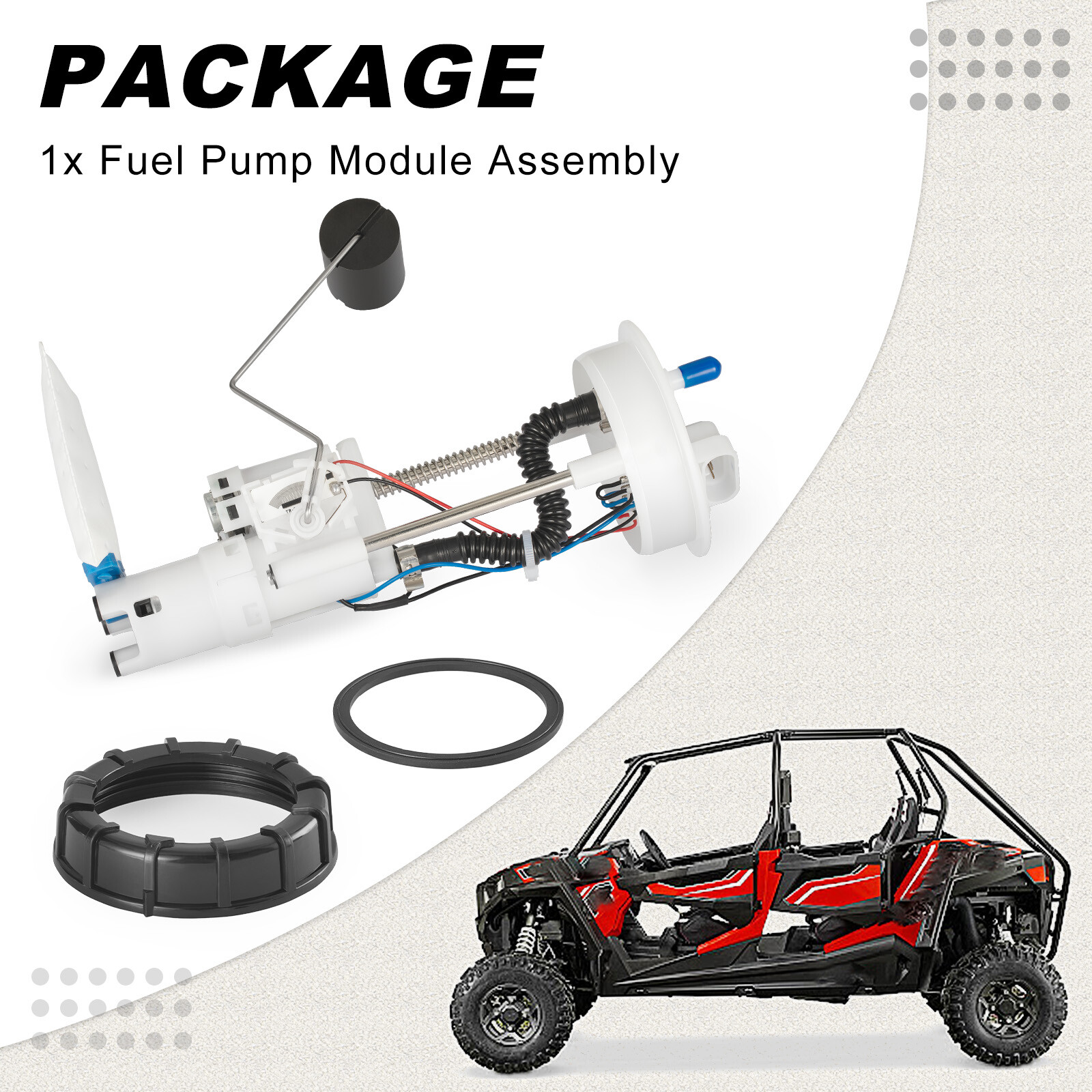 Fuel Pump Module Assembly For Polaris RZR 900 2015-2024 RZR 1000 XP/XP 4 2014-23