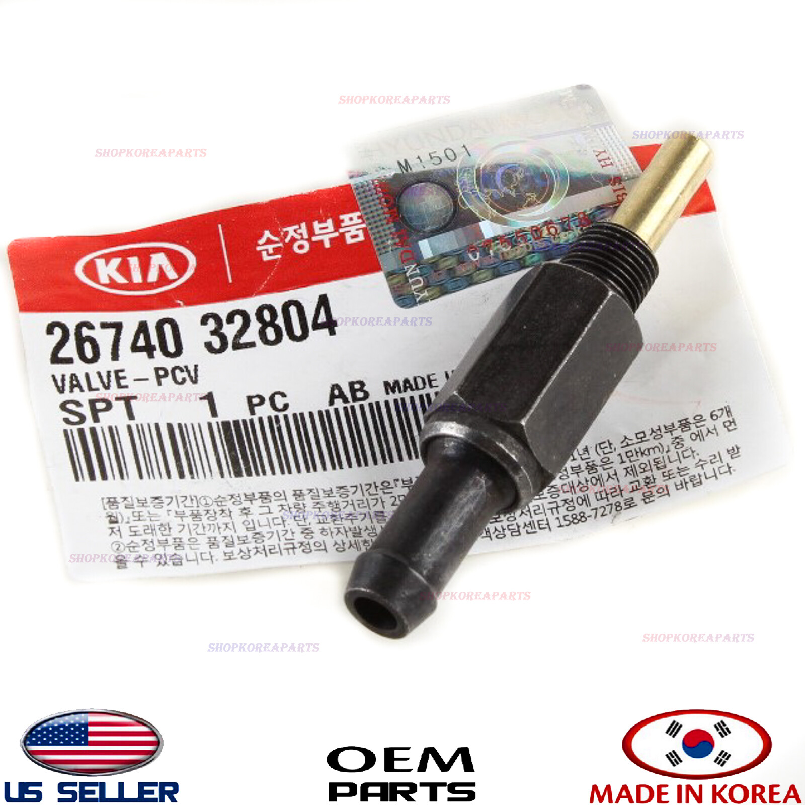 Genuine PCV Valve ⭐OEM⭐ KIA HYUNDAI 2000-2023 *See compatibility