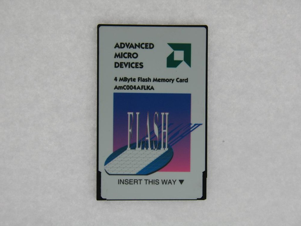 AMC004AFLKA AMD 4MB Flash Memory Card