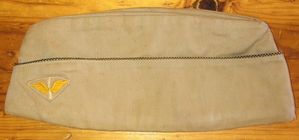 WWII Khaki Garrison Cap/Hat