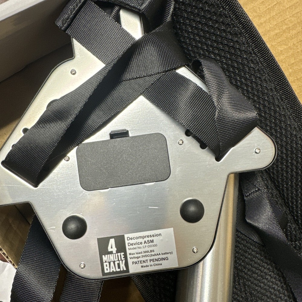 4 Minute Back Relief: Portable & Safe Inversion Table, Spinal & Lower Back.