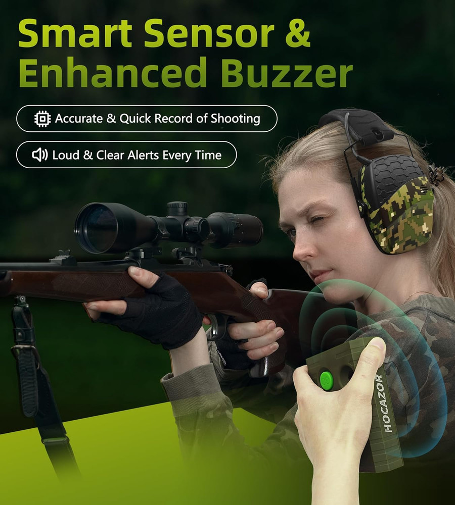 HT01 Upgraded Shot Timer for Shooting Competition, 4 Modes for Tactical Training