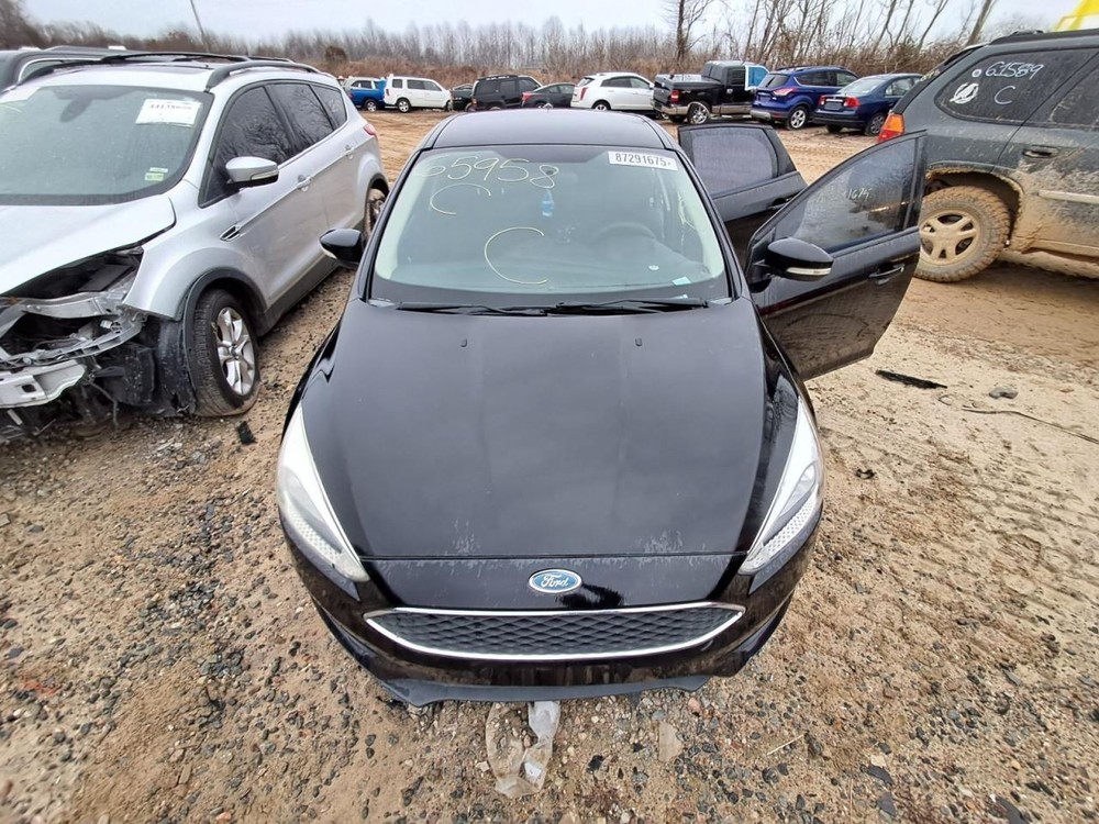 2016 Ford Focus Driver Front Door Shell Black Used Local Pick Up Only