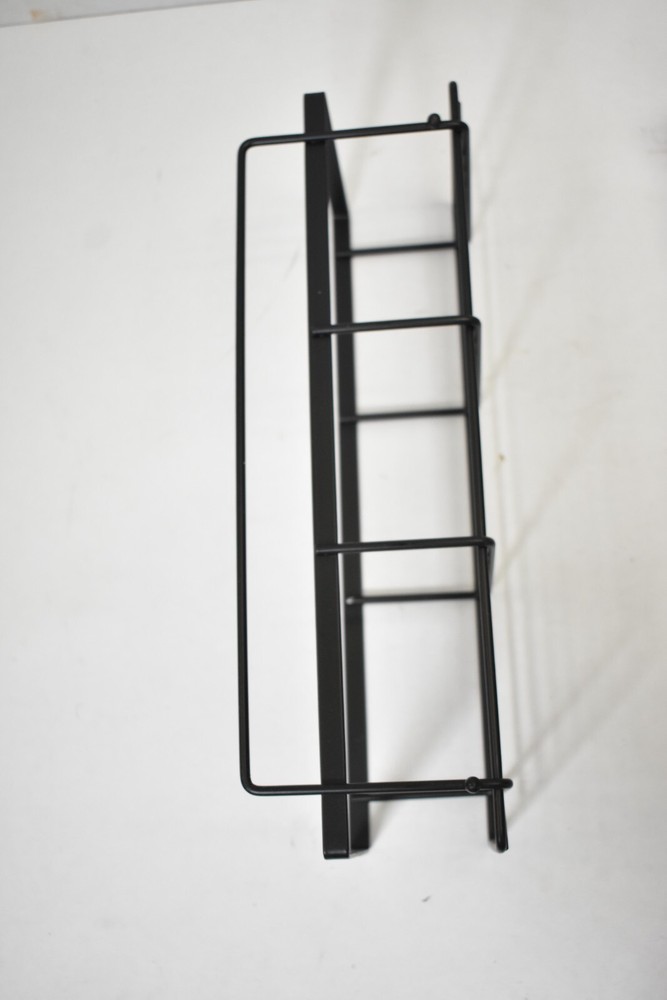 2 Pack Shower Caddy Adhesive Shelf No Drilling Rust Proof Matte Black Bathroom