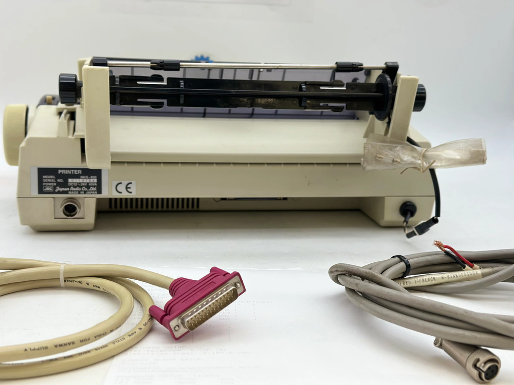 JRC NKG-800 Printer w/ Power and Data Cables (Used)