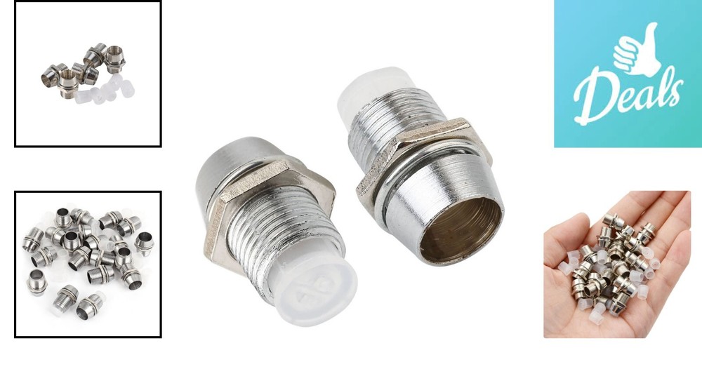 Sturdy 25-Pack Copper LED Bezel - Waterproof - Simple Installation - 5mm
