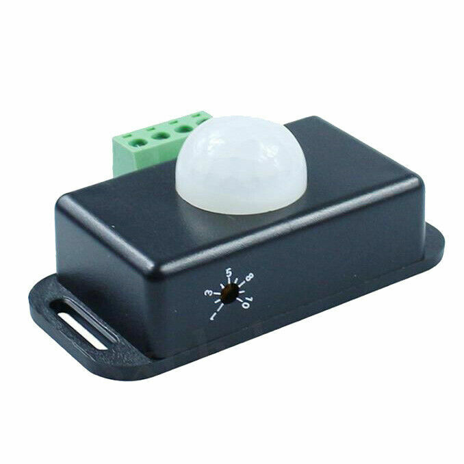 12V-24V Automatic Infrared PIR Motion Sensor Detector Switch for LED Strip Light