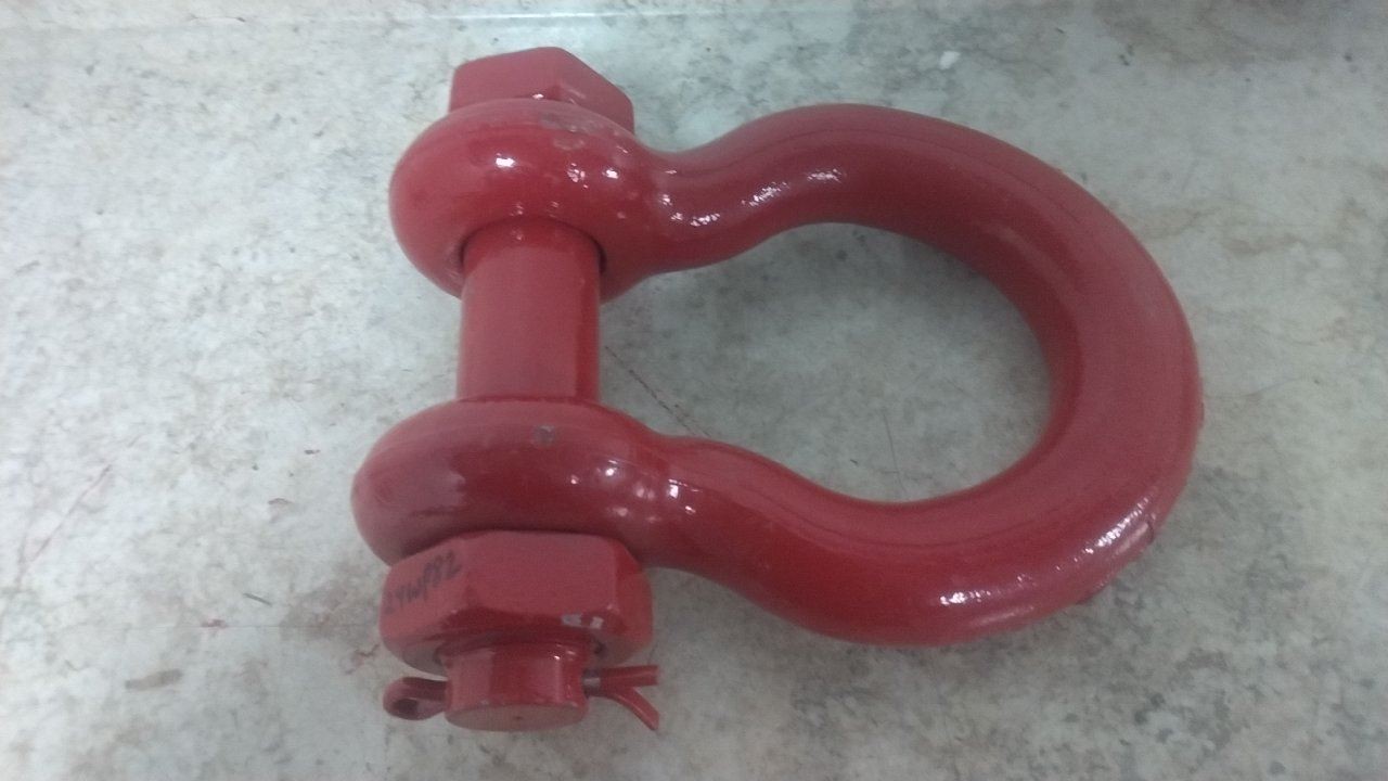 Crosby 1019686 70,000 Lb Working Load Limit Carbon Steel Anchor Shackle