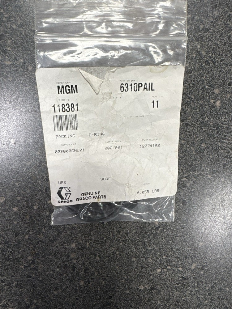 Packing O-Ring