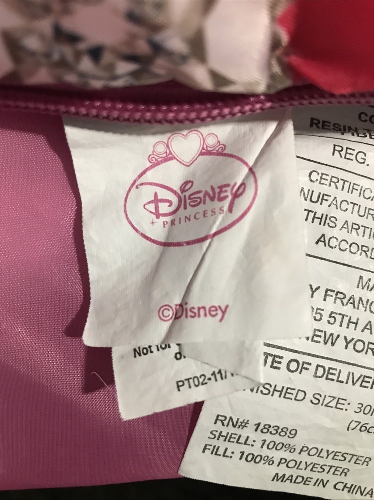 Disney Princess Child’s Sleeping Bag