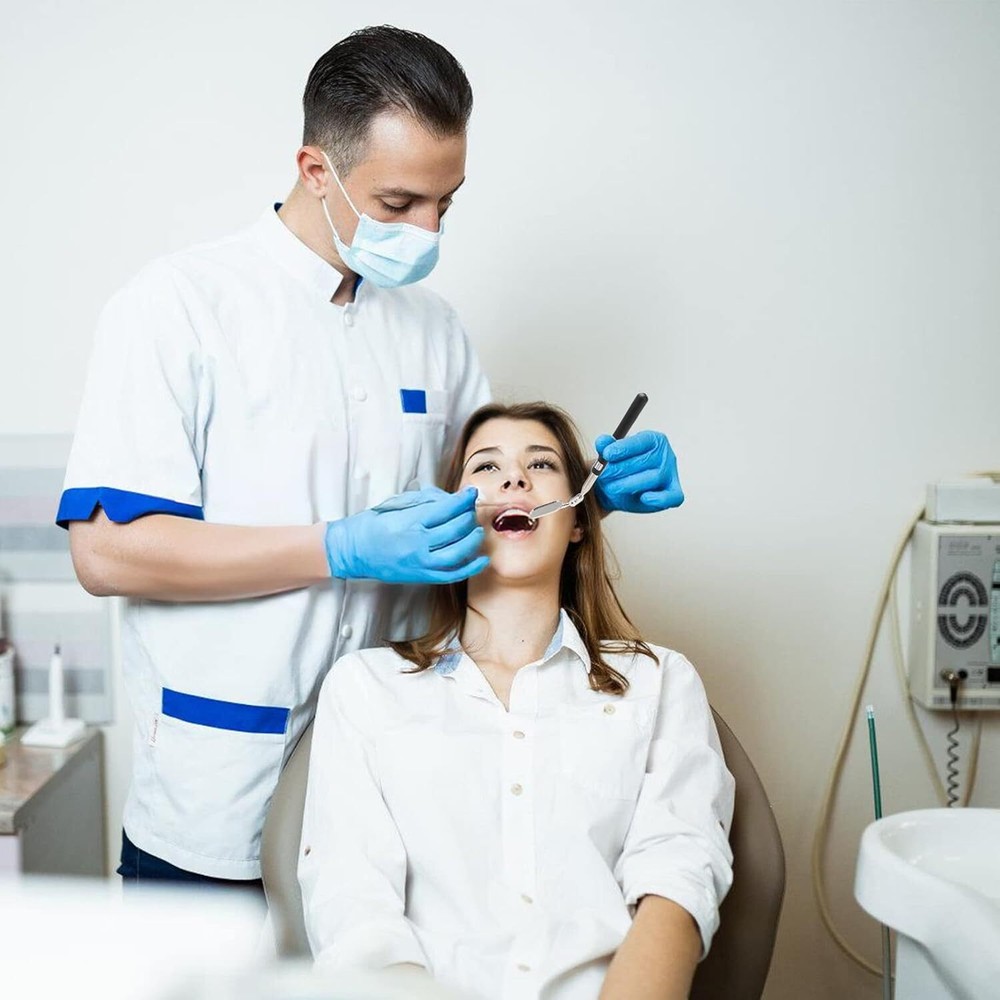 4 Pack Telescoping Inspection Mirrors Flexible Adjustable