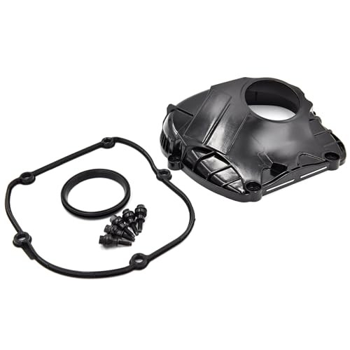 Engine Upper Timing Chain Cover with Gasket Compatiable with Upper Timing Cover