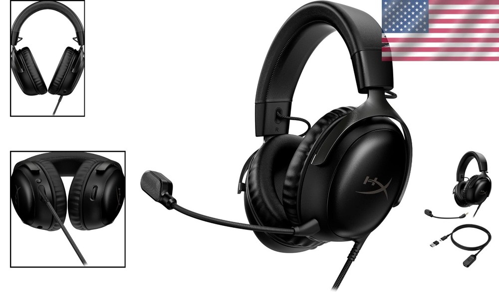 Cloud III – Wired Gaming Headset, PC, PS5, Xbox Se