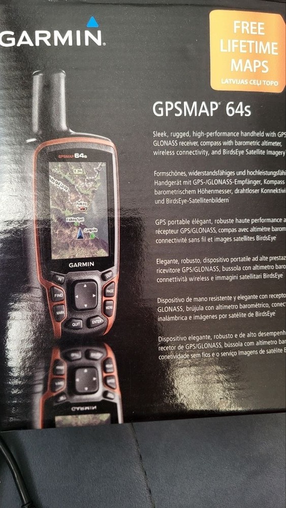 Garmin GPSMAP 64 Handheld GPS Unit Boxed Excellent Condition