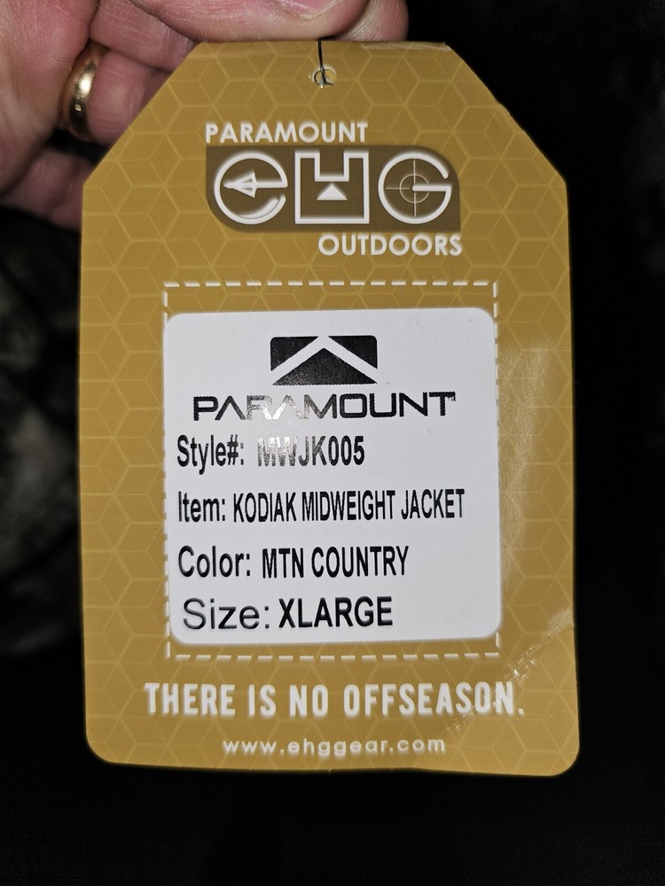 Mossy Oak EHG Kodiak Midweight Jacket (Large)
