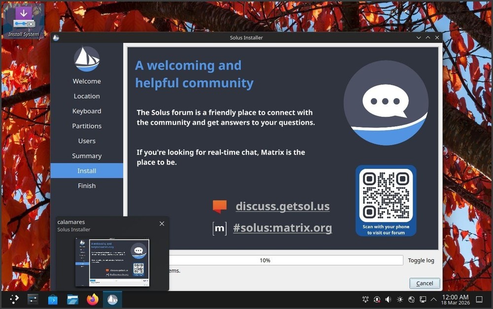 Solus 2025 GNOME – Bootable USB Live Installer – PC & Intel Mac – UEFI/BIOS