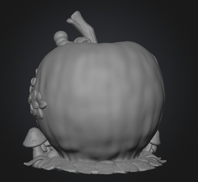 Enchanted Apple Cottage STL File 3D Printable