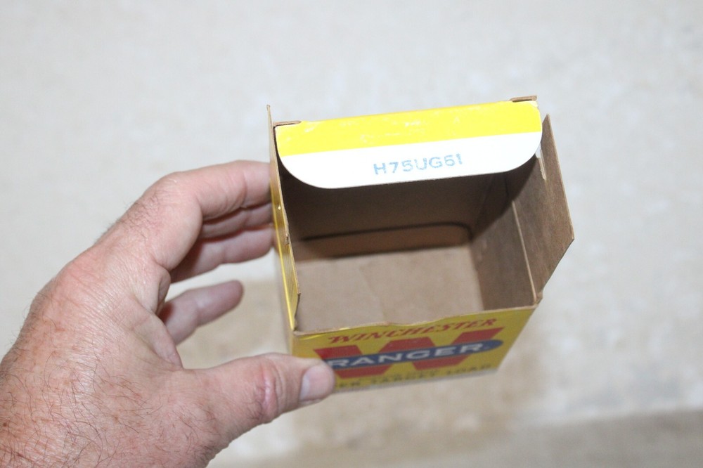 WINCHESTER RANGER SHOTGUN SHELL BOX 20 GA EMPTY