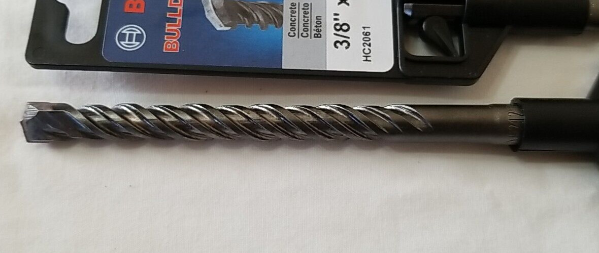 5pk Bosch Bulldog SDS Plus Masonry Concrete Rotary Hammer Bit HC2061 3/8" x 6"