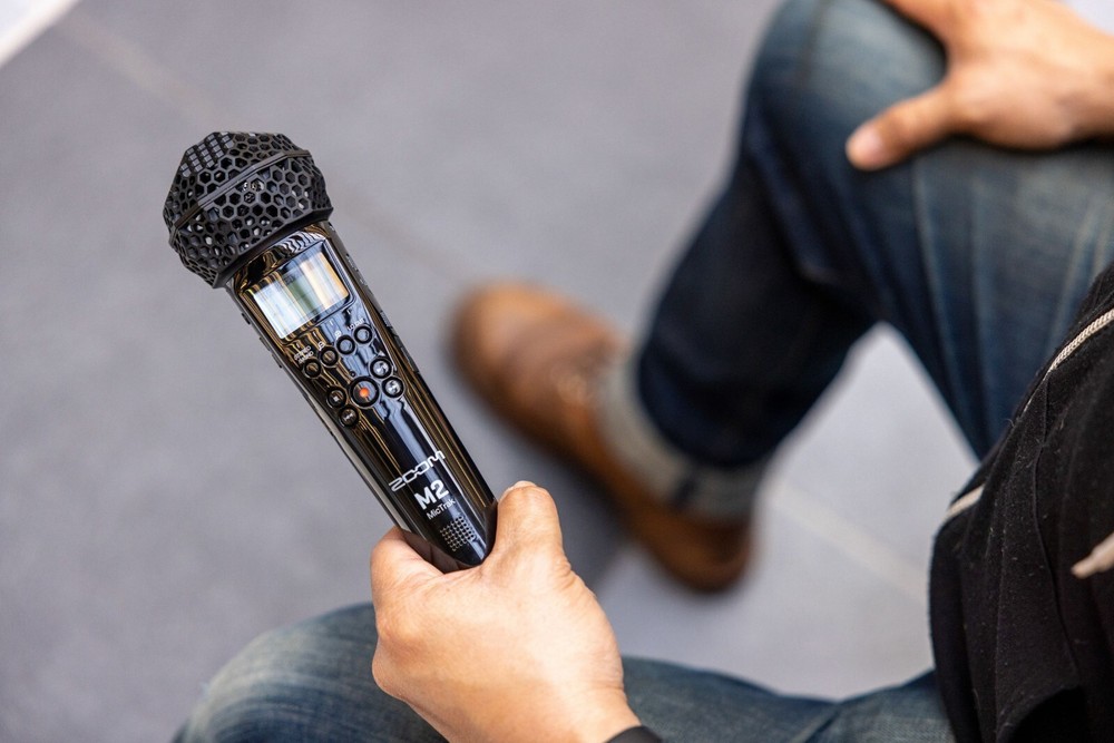 Zoom M2 Handheld Microphone Type 2-Track Recorder Black with 32-bit Float