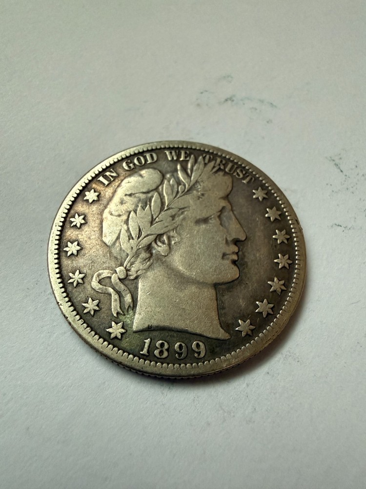 1899-O Barber Silver Half Dollar