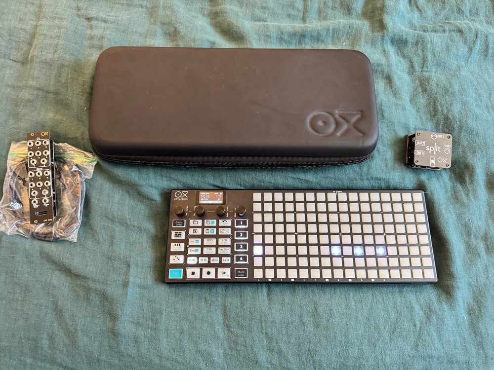 OXI Instruments One Sequencer Bundle - w/ Travel Case, OXI Pipe & OXI Split
