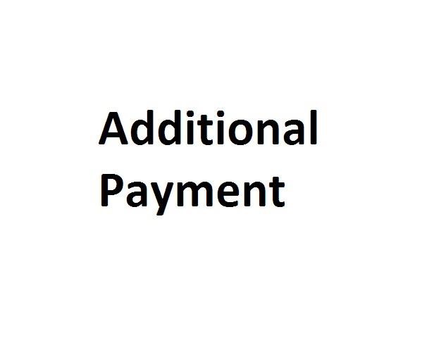 Additional Payment For Matching Band