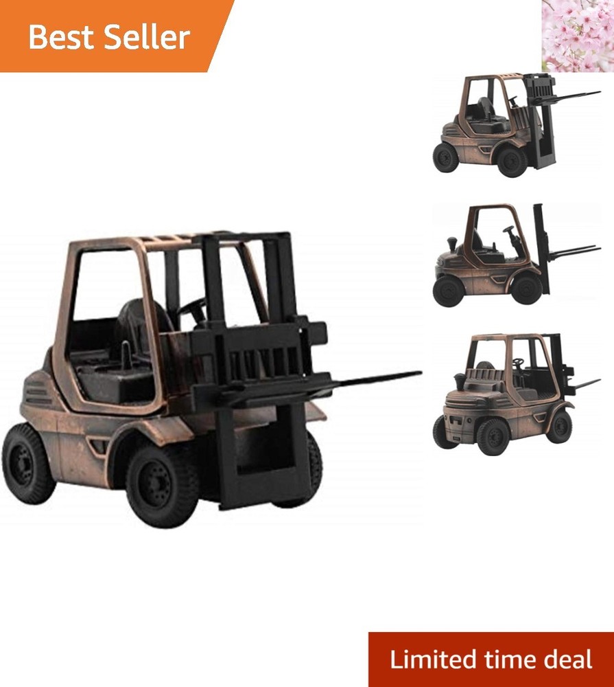 Charming Bronze Forklift Pencil Sharpener - Unique Gift for Warehouse Workers
