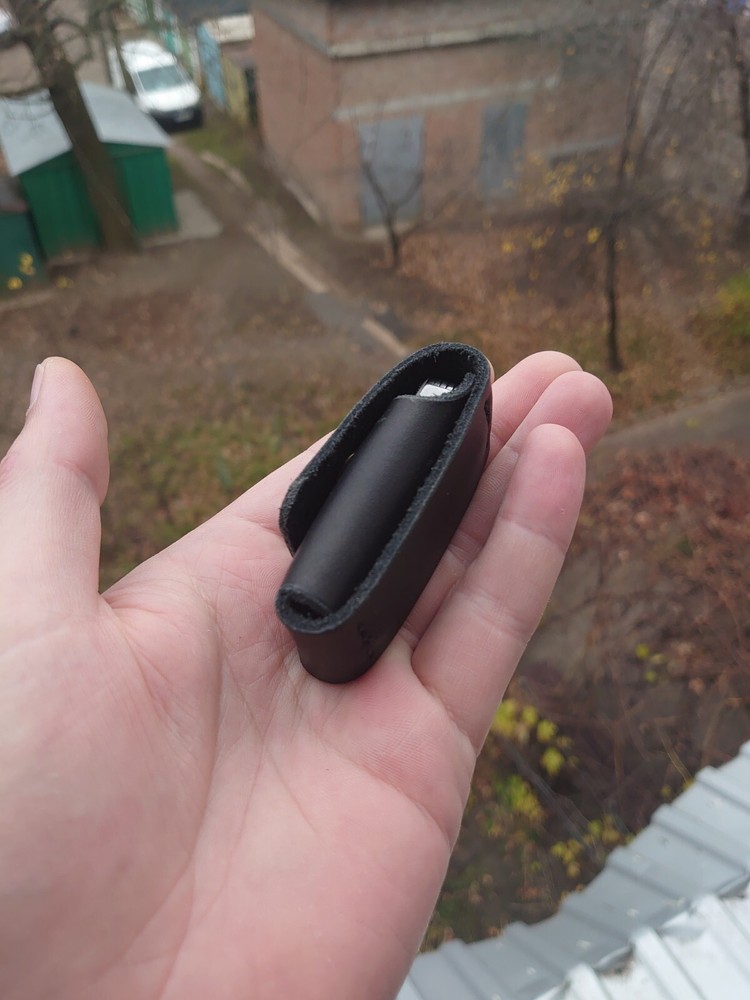 Leather case with belt loop for  Leatherman Micra