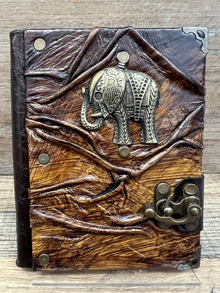Elephant Handcrafted Journal 6" x 4.5"