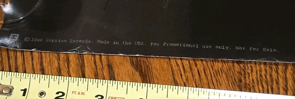 Neil Young and Crazy Horse Sleeps with Angels Cd/record Store Promo 1994 Poster