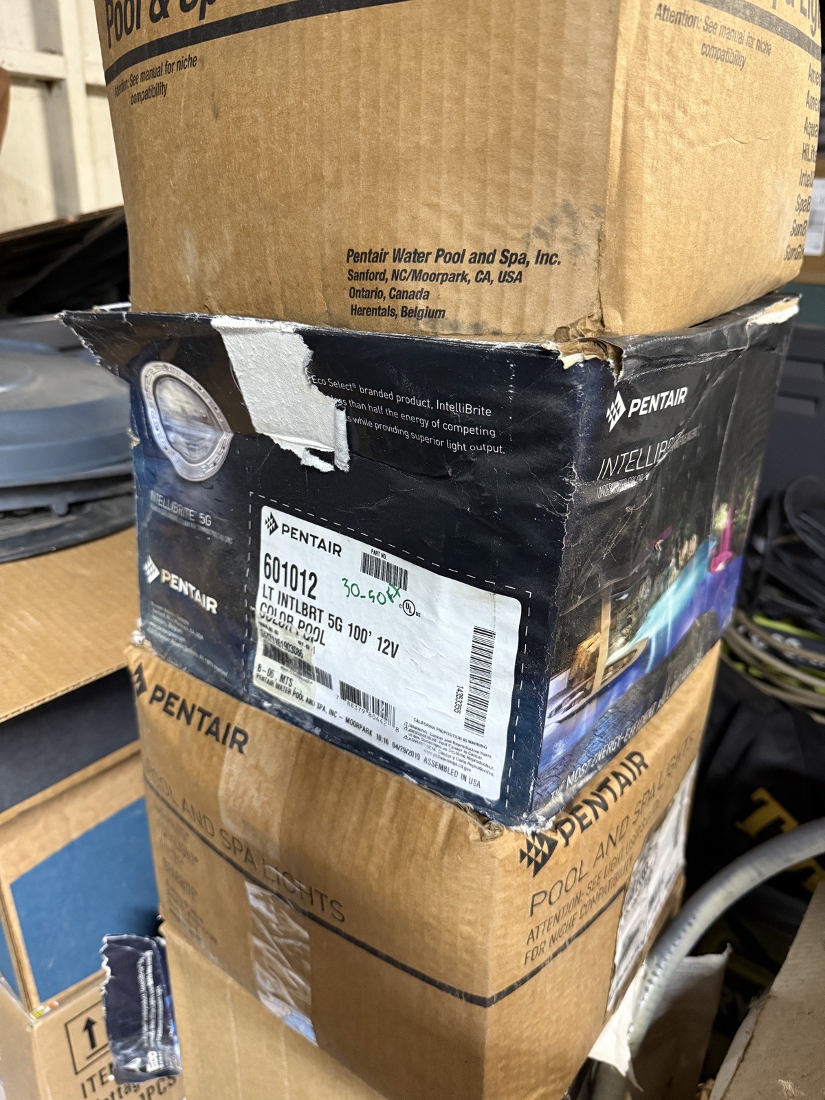 Pentair IntelliBrite 601001 5G Color Underwater LED Pool Light 120V