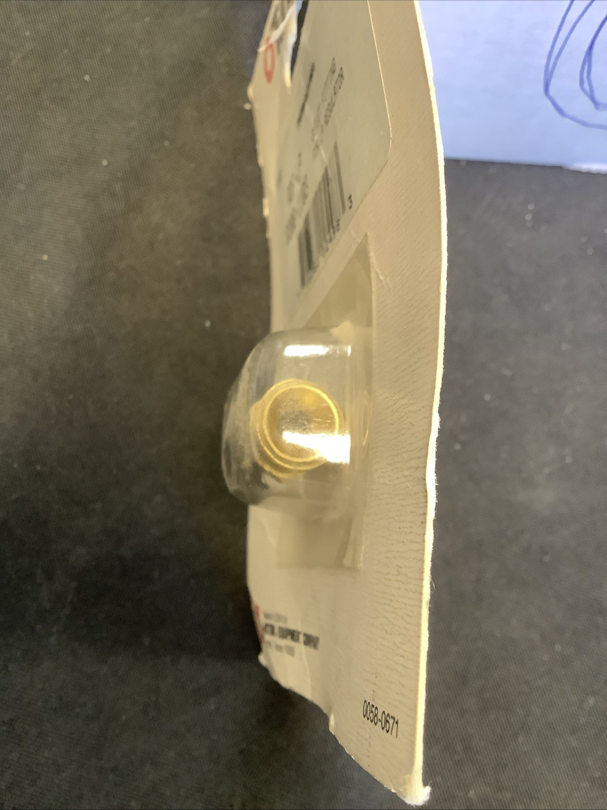 Turbo Torch Liquid Propane Regulator Outlet Fitting. R0F-LP. @91