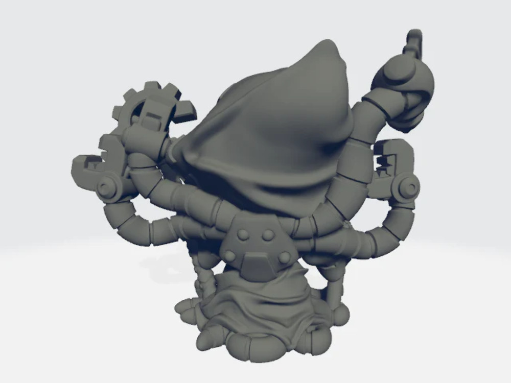 Chibi Mechanicute - Engineer Wizard