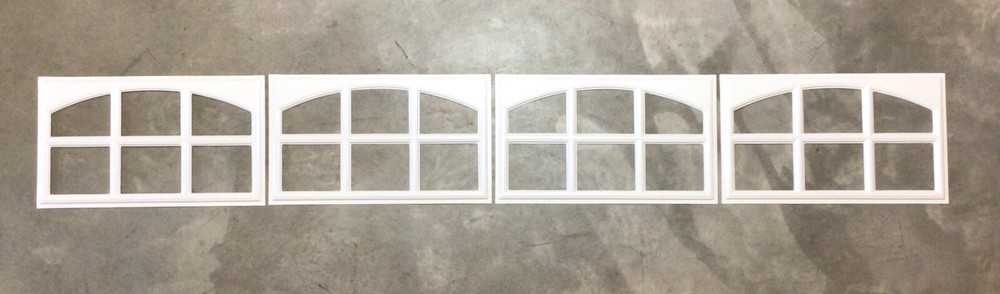 4 Amarr Cascade Replacement Insert for Short Panel Amarr Garage Door White Pella