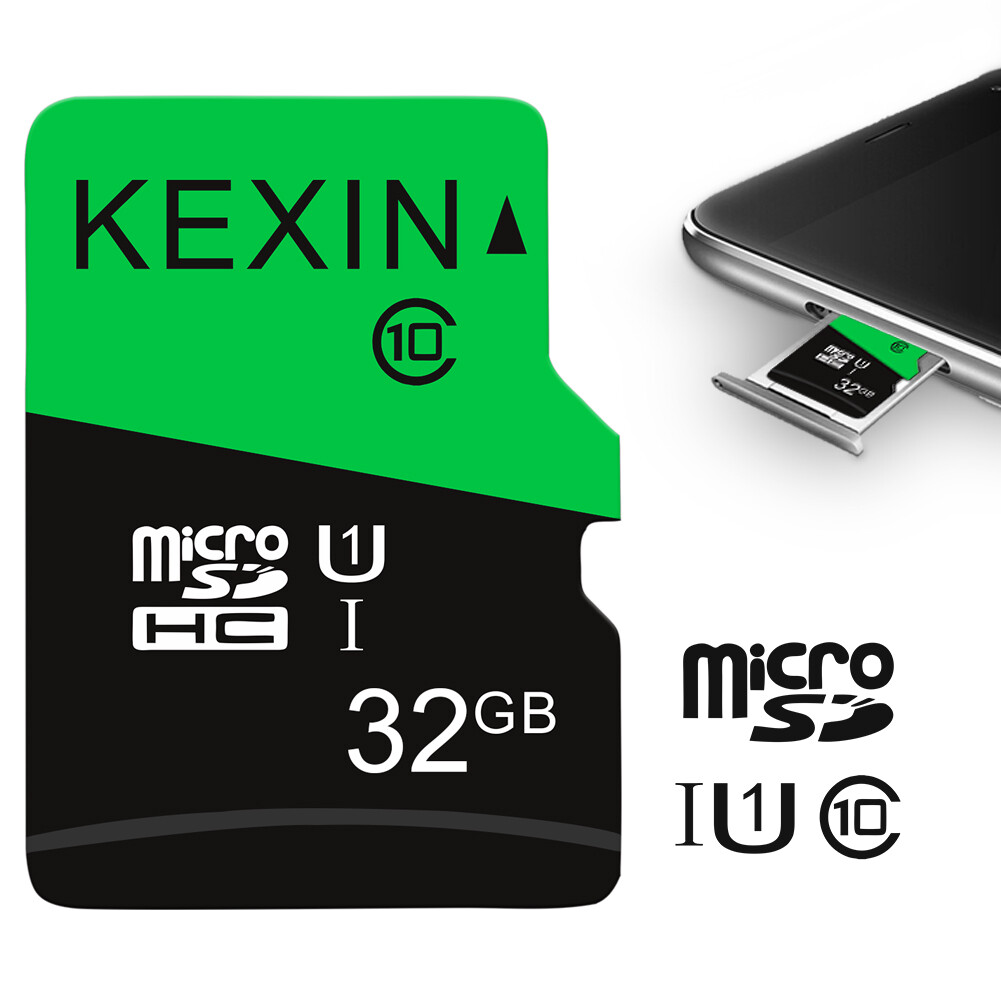 3Pack 32GB Micro SD TF Card SDHC Class 10 Flash Memory Card For Phone Camera